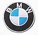 1 X BMW Logo MOTOR AUTO sew iron on Patch Badge Embroidery 7.5x7.5 cm 3" MO-09