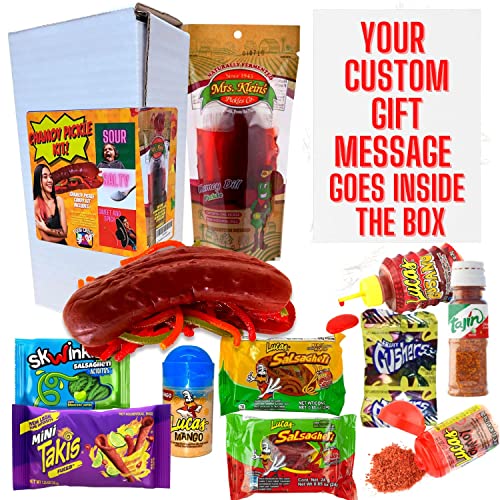 Chamoy Pickle Kit Gift Box Customize Your Own Candy Gift Box Chamoy