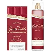 SCENT BEAUTY Sabrina Carpenter Eau de Parfum & Body Spray Bundle - Cherry Baby - 1 fl oz & 8 fl oz