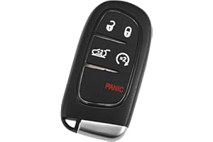 ACROPIX 433MHz 5 Buttons Keyless Entry Remote Key Fob Fit for Jeep Cherokee 2014 2015 2016 2017 2018 2019 2020 2021 2022 GQ4-
