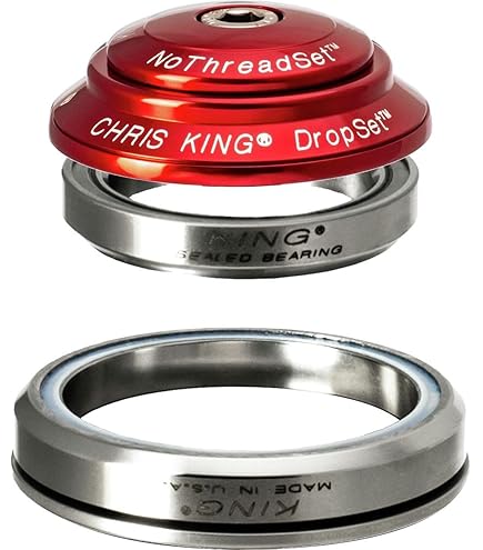 Amazon.com : Chris King Inset 7 Headset Silver, Tapered Inset