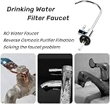 Duokon Lead-Free Chrome Swan Neck Water Filter Tap for RO Systems Kitchen Faucet view 5