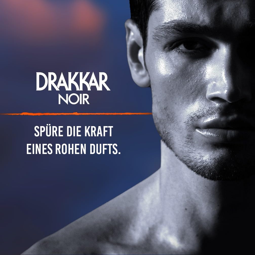 Guy Laroche Drakkar Noir Ikonischer Designerduft, Intensives und kraftvolles Eau de Toilette, Fougère-Mischung & aromatische Gewürze, Langanhaltendes Männerparfum, 100ml 5