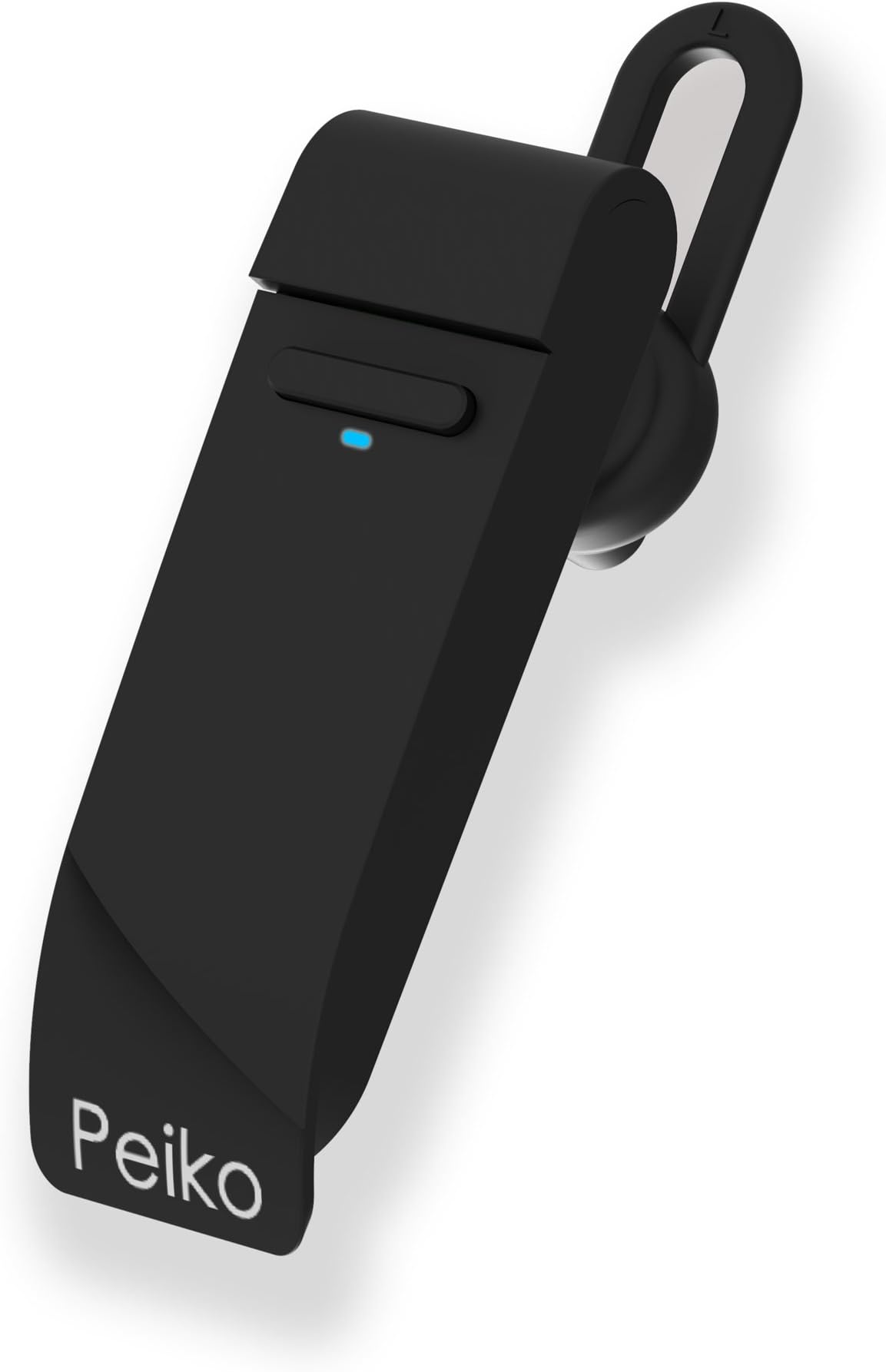 Peiko Bluetooth Ai Translation Earphone Wireless Bluetooth 4.2 Earpiece Business Cell Phone Earbuds High-Fidelity Stereo Effect Headphones (Black)
