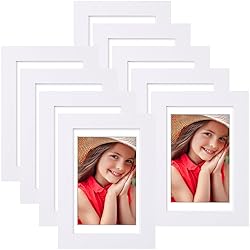 Vittanly 4x6 Picture Frames for Wall Set of