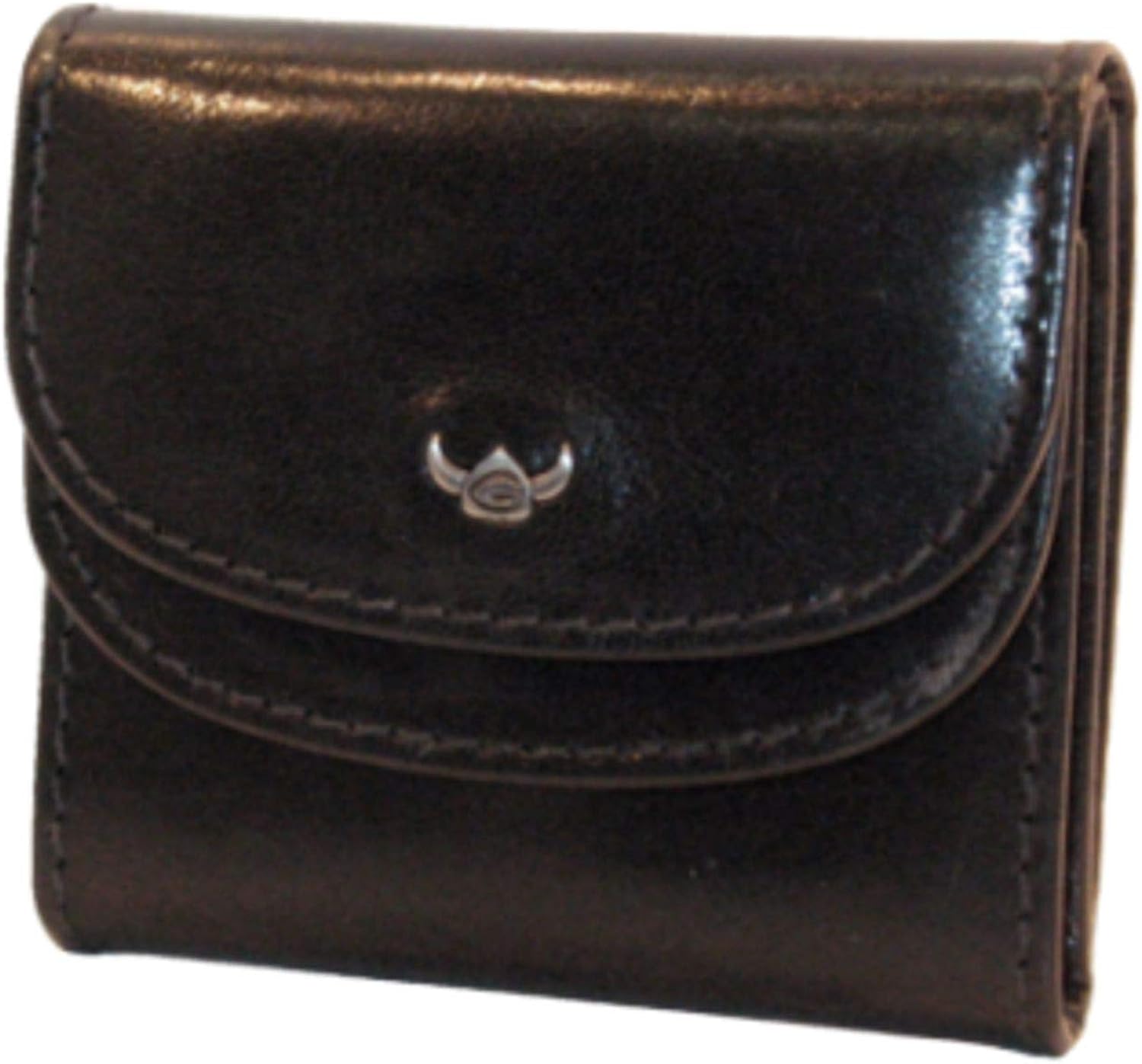 Golden Head Leather Purse Colorado Damen-Minischeintasche 1005 Schwarz Black, 7.5 cm