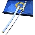 Zoro Swords Roronoa Zoro Katana Swords Cosplay 9.84 Inches Original Textures for Anime,Suitable for Cosplay, Decoration, Collection, Stage Performance and Gift.