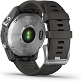 Garmin fēnix 7 Multisport GPS Watch Silver Graphite Band view 6