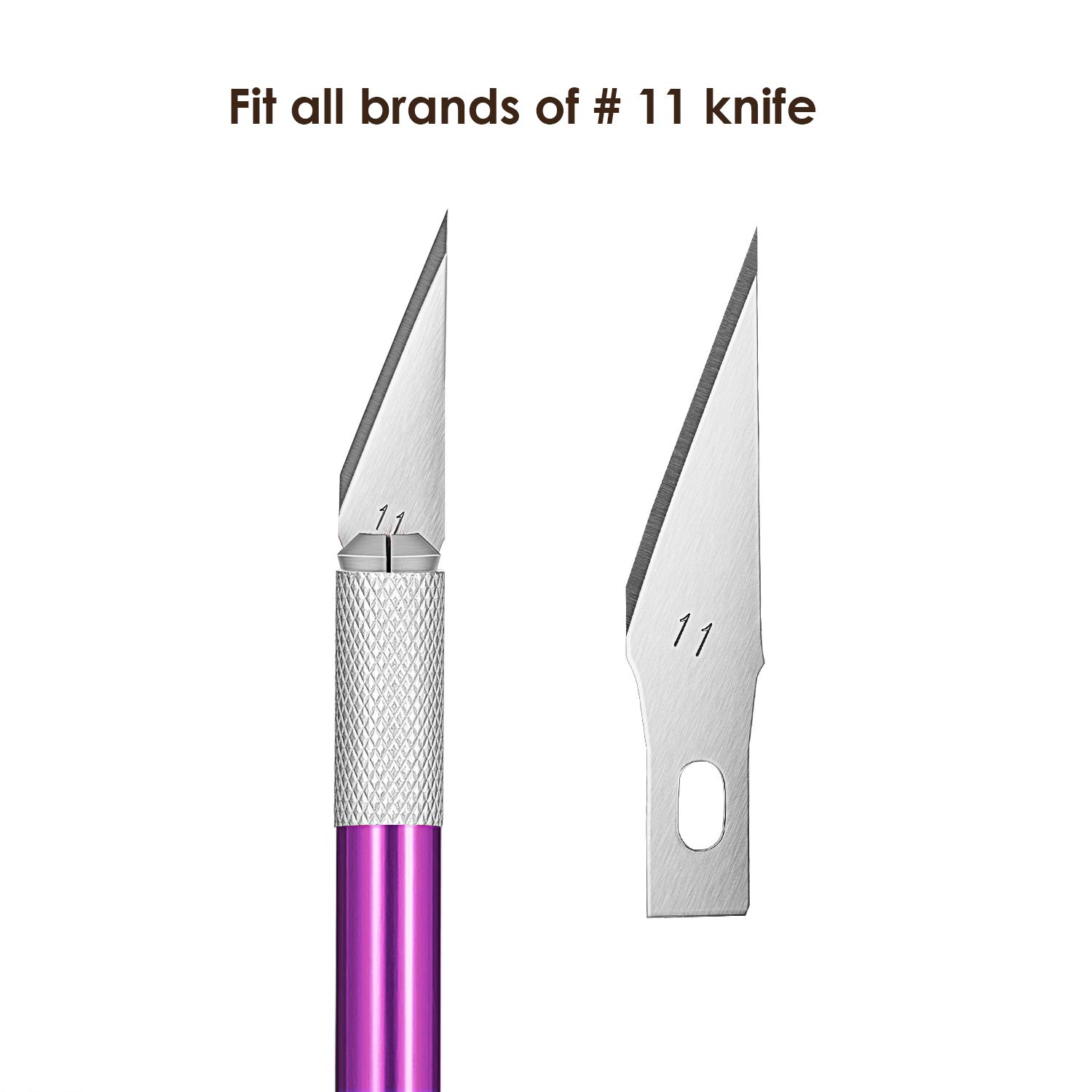 11 XActo Sharp Blades Crafting 100 Pack Bulk Hobby Exacto Xacto Fine