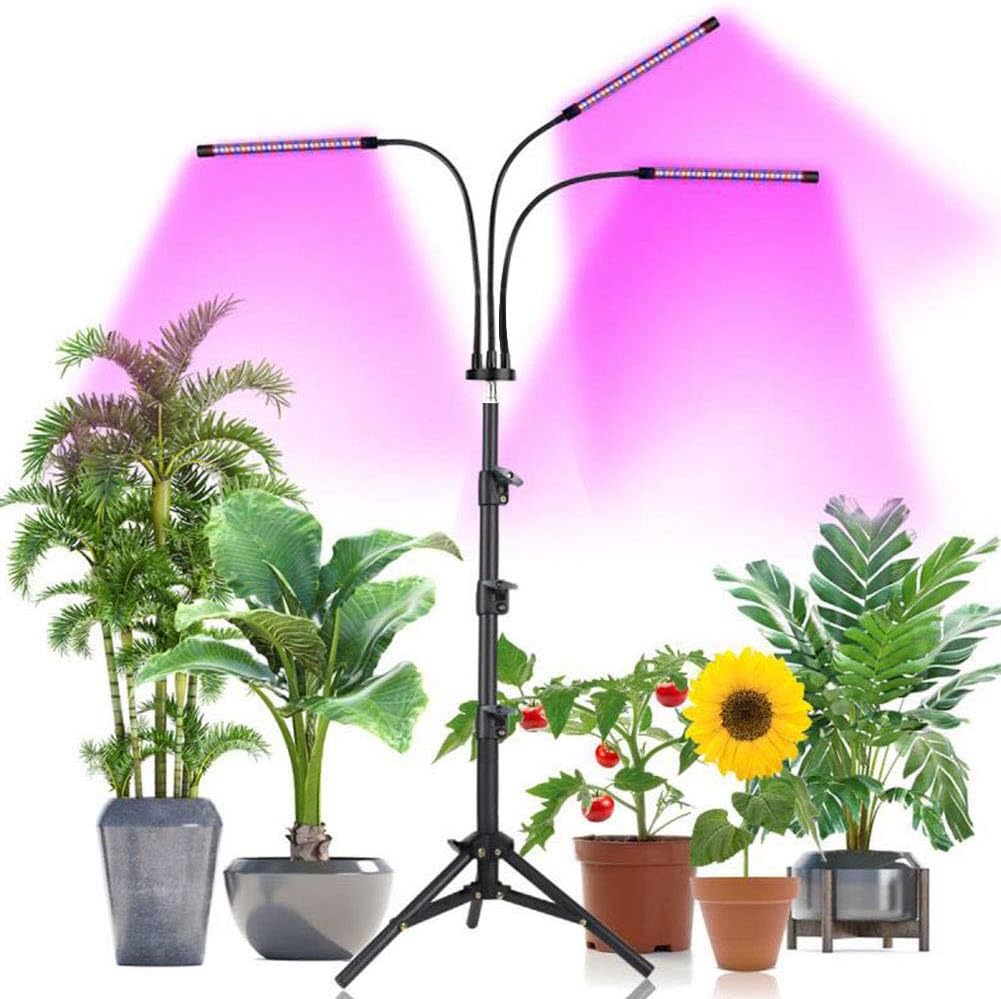 LED Plants Grow Light with Tripod Stand for Indoor Plants