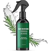 Rosemary Water Spray for Hair with Rice Water & Batana Oil, Biotin, Citrus Peel and Mint, 4.2 fl oz (120 ml (Pack of 1), Rose