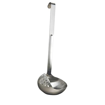 Amco Straining Ladle, Stainless Steel the best Cooking ...