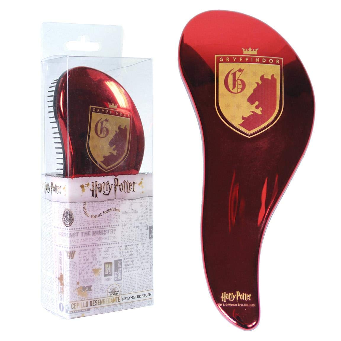 Cerdá Unisex Kids Cepillos Desenredante Harry Potter Gryffindor Detangling Brushes Harry Potter Gryffindor Not Applicable, Multi, 8.5 Xx 18.8 Xx 4.8 cm