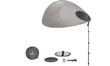 Parasol Nomadevoyage Plage Sun Leaf Anti Uv Upf50 Avec