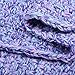 LAGHCAT Mermaid Tail Blanket Crochet Mermaid Blanket for Adult, Soft All Seasons Sleeping Bag Blankets, Whale Tail Pattern (71 x 35.5 Inch, Purple)