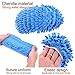 Dusting Mop Slippers, 5 Pairs Microfiber Sweeping Slippers House Floor Polishing Slippers Dusting Cleaning Foot Socks Shoes, Lanting