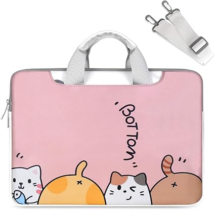 Amazon Tonyella ノートパソコンケース かわいい 柄 軽量 Pcバッグ ビジネスバッグ ブリーフケース 手提げバッグ ウルトラブック Chromebook 11 New Macbook Pro 13 16 19 13 5 Surface Book 富士通 Dell Acer Asus 東芝 Lenovo 保護用インナーケース に薄型 耐