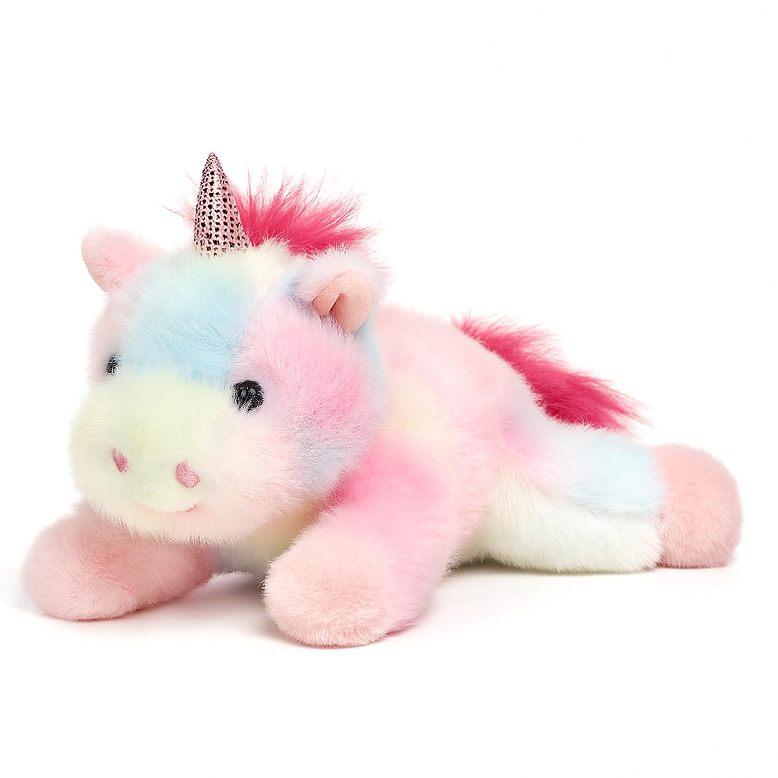 Mushymallow Adorable Rainbow Unicorn Stuffed Animal Soft Unicorn Plush Toy Cute Birthday Gifts for Boys Girls Kids Toddlers