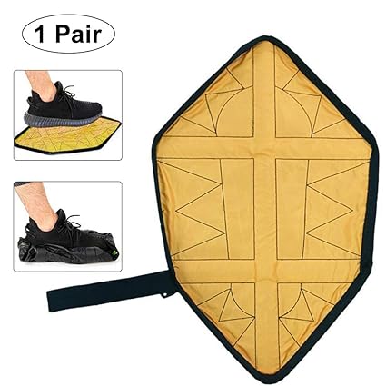 automatic step in shoe covers