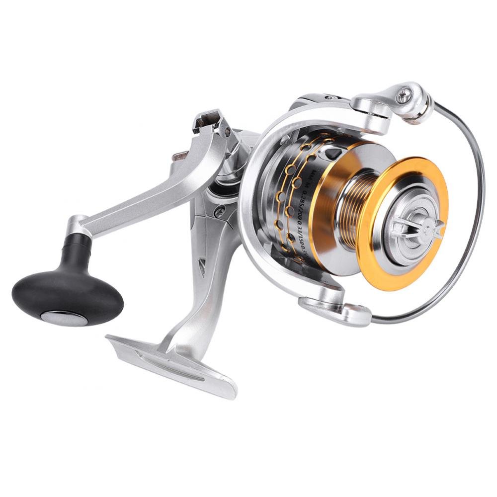 Dilwe Spinning釣りリール 軽量折りたたみメタル高速スプール回転12 B07fvsszbc 5000 1bb スピニングリール 柔らかい Mongolianski Mn