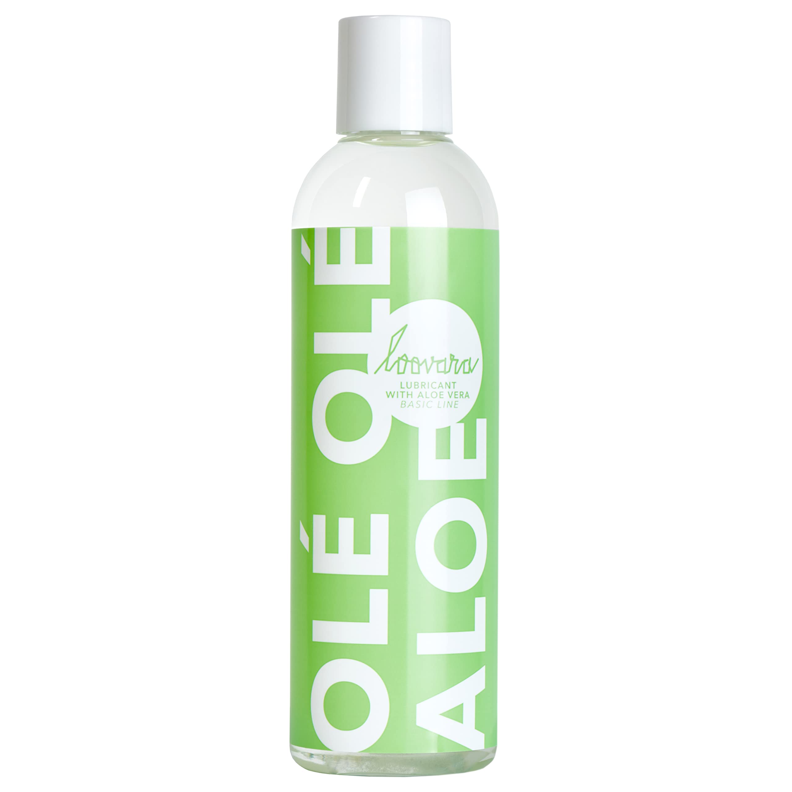 Loovara Lubricant Gel Olé 250 ml, Water-Based - with Aloe Vera - pH-Optimized - Compatible with Condoms - Vegan - Dermatologically Tested