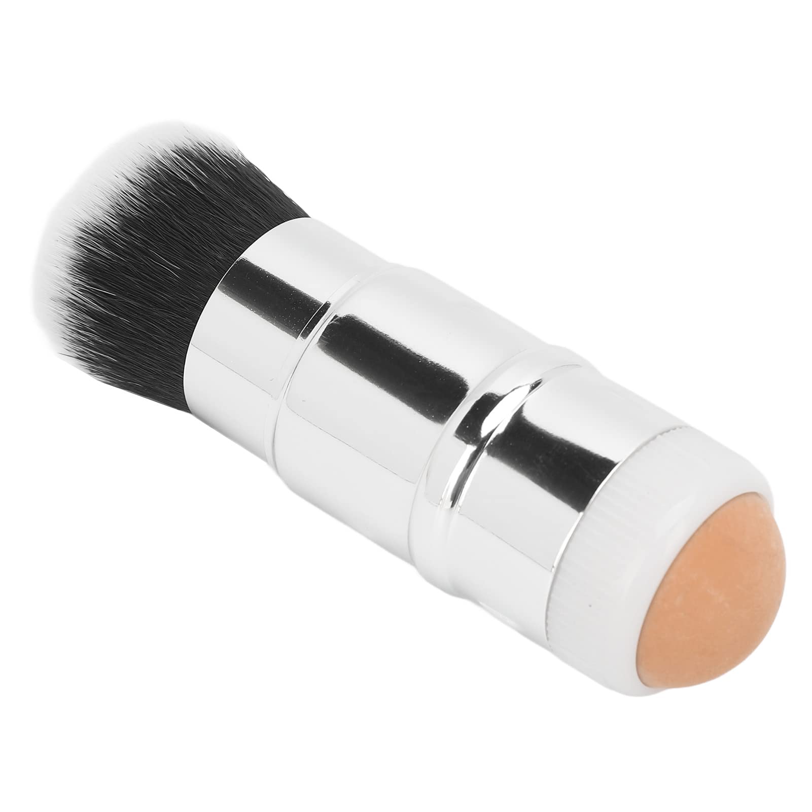 Oil Absorbing Roller, Volcanic Oil Absorbing Roller, Oil Absorbing Volcanic Roller, Double Headed Protective Cover Face Roller Volcanic Stone Strong Powder Holder for Travel (Blue)