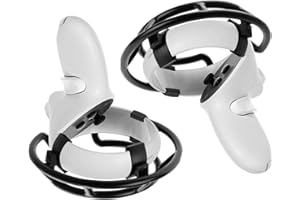 (1 Pair) Orzero Anti-Shock Controller Frame Protective Cover Compatible for Quest 2, Quest, Rift S VR - Black