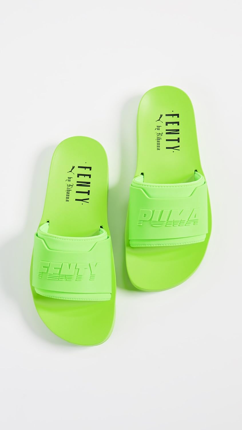 fenty surf slides green