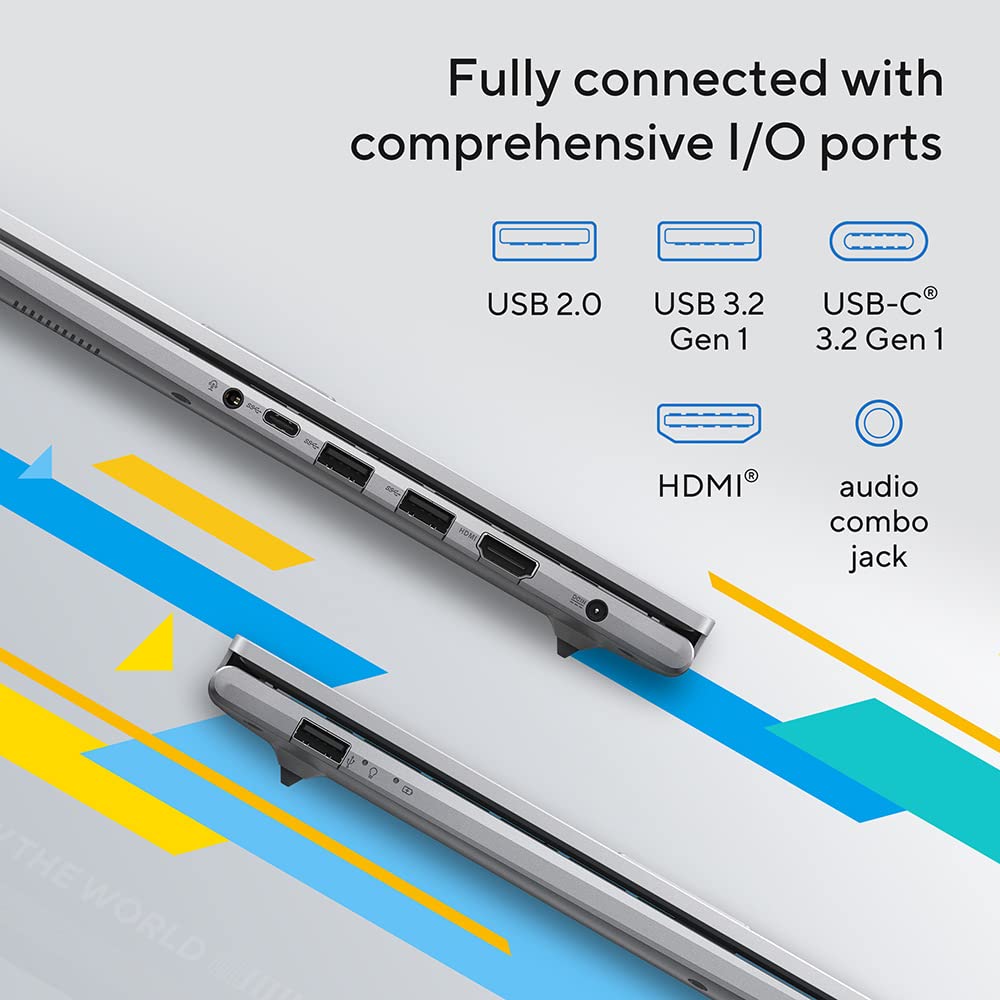 ASUS Laptop Vivobook 15 X1504ZA 15.6 inch Full HD Laptop (Intel i5-1235U, 16GB RAM, 512GB SSD, Windows 11)