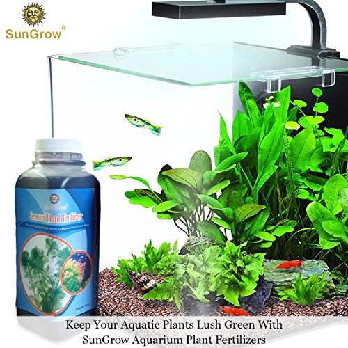 Aquatic Bloom - Liquid Plant Fertilizer for Aquariums - 16oz Organic Ready-to-use Formula - Healthy & Happy Aquatic Freshwater Plants - Over 70 Essential Vitamins, Minerals, Macro & Micronutrients