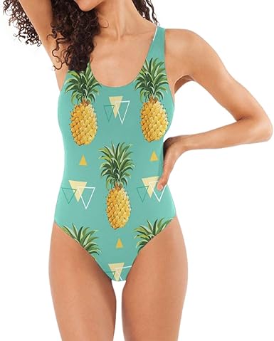 pineapple swimming suit