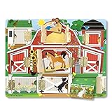 Toy Magnetic Farm Hide and Seek Book