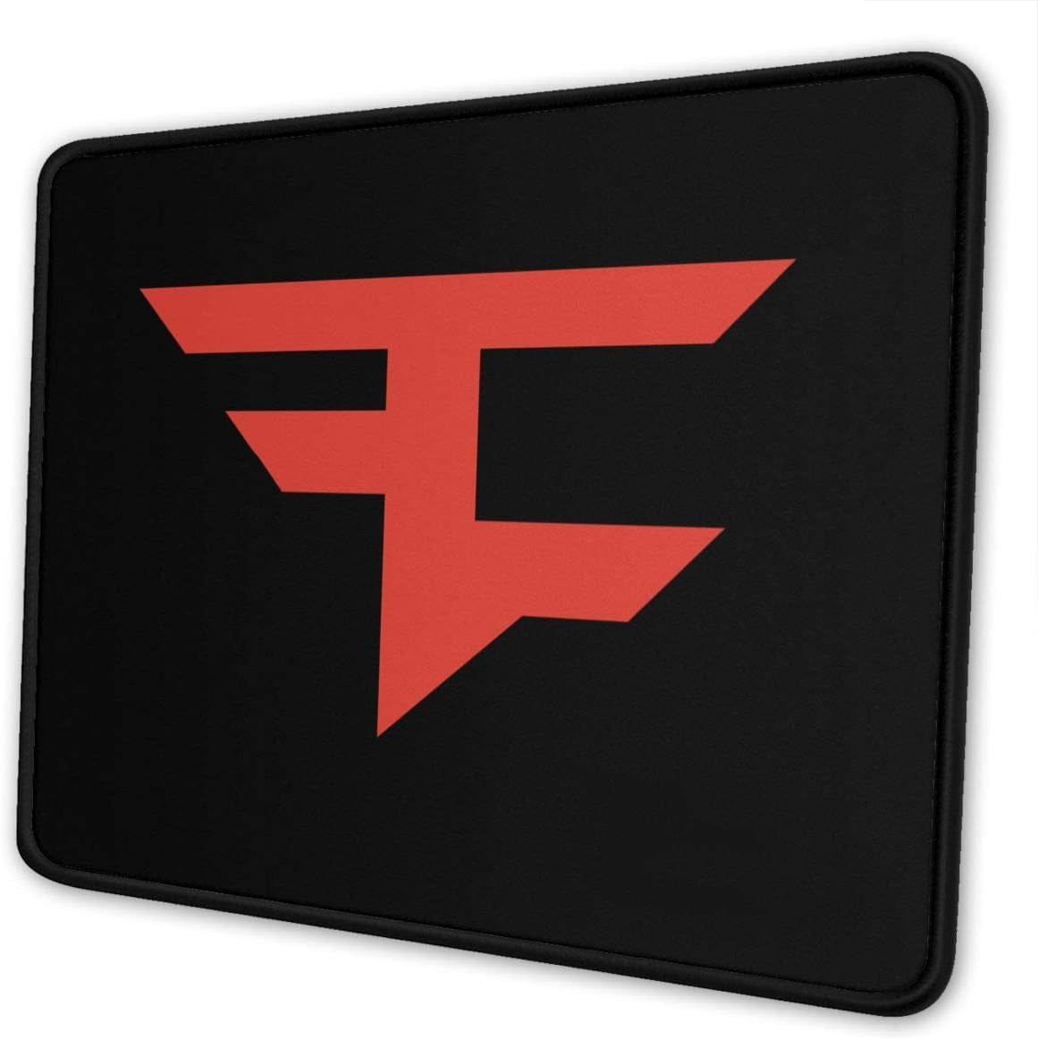 Faze Clan Logo Computer Mouse Pad Natural Rubber Pad with Stitching Edge Non-Slip Gaming Mouse Pads for Laptop, Computer, PC, Keyboard (Multi-Code)