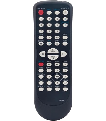 Amazon.com: NB691UD Replaced Remote fit for MAGNAVOX DVD MDV2300