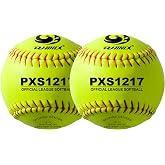 PHINIX Safety Softball Official Size and Weight for Training and Recreational Play 11" &amp; 12" Options