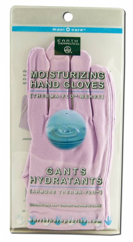 Earth Therapeutics Moisturizing Hand Gloves Solid Color