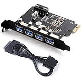 ORICO USB Expansion Card, USB3.0 4 Port PCI Express to USB3.0 Host Controller Adapter Card (PME-4U)