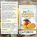Biofinest Mango Powder - 100% Pure Freeze-Dried Antioxidants Superfood -USDA Certified Organic Vegan Raw Non-GMO - Alkalizes Body Boost Digestion - For Smoothie Mix Beverage Blend (4oz Resealable Bag)