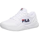 Fila Axilus 3 Womens Tennis Shoes - White/Navy/Red/B Medium / 11.0