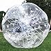 Happybuy Inflatable Bumper Ball 1.2M/4ft 1.5M/5ft Diameter Bubble Soccer Ball Blow Up Toy in 5 Min Inflatable Bumper Bubble Balls for Adults or Child (1.5M Transparent)