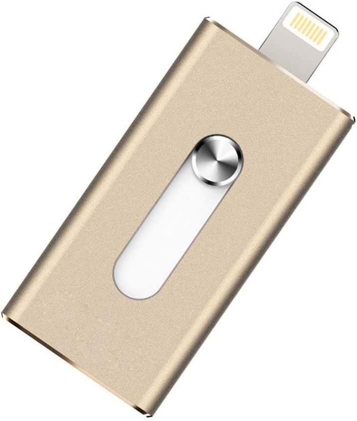 iPhone 128GB USB Flash Drive Portable Pen-Drive Memory Storage, Jump Drive Lightening Memory Stick External Storage Expansion for Apple IOS Android Computers