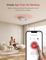 X-Sense Smart Smoke Alarm XS0B-MR31 with SBS50 Base 17 Locations Wi Fi view 6