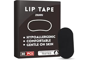 ZOUARU Micropore Tape (30 Pack) - Hypoallergenic, Pain Free Removal, Latex Free & Gentle On Skin - Adhesive Cotton Tape and Use Comfortable(Black)