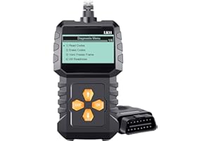 LEEKOOLUU OBD2 Scanner Ease Setup Plug-Play: Clear Reset Engine Error Code Professional Code Reader Diagnostic Scan Tools with Freeze Frame/I/M Readiness for Cars Since 1996 & Newer - LK11