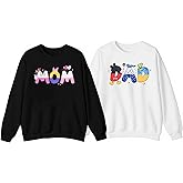 ASTANFY Mom Sweatshirt Dad Sweatshirts Magical Family Matching Outfits Mom and Dad Long Sleeve Shirt Mother Father Day Tops