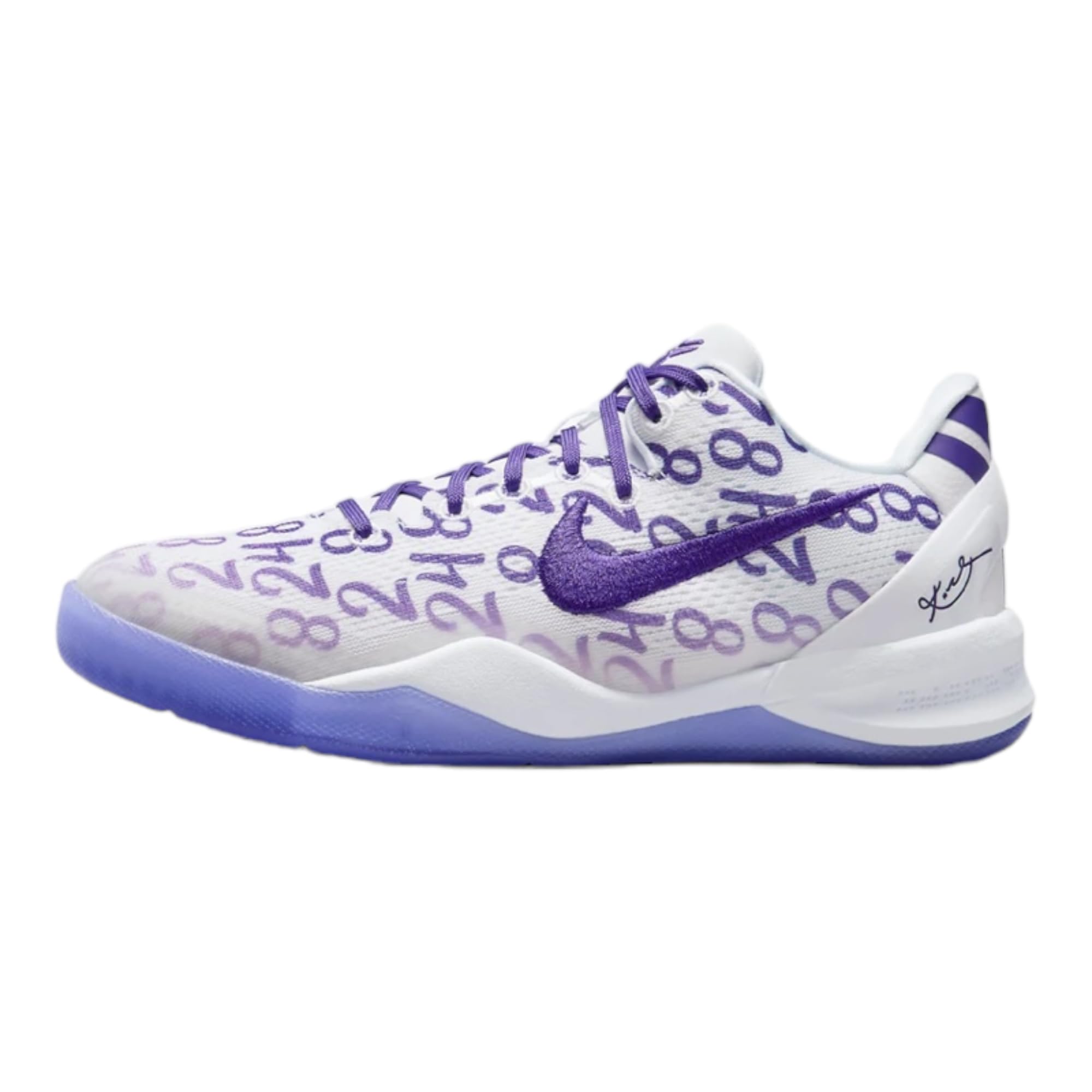 Nike Kobe Grade School Basketball Shoe White/Court