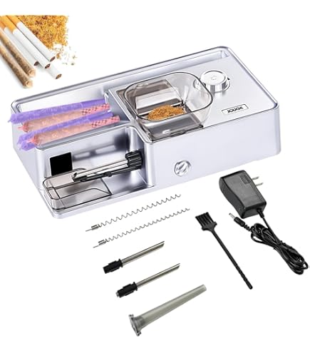 filter cigarette machine Amazon.com: Free boy Rolling + Cigarette Case + 20pcs Unbleached Tubes Manual Tobacco Injector for 8mm Diameter Tubes, Complete with Rolling Accessories : Health & Household Amazon.com: Funthy Electric Cigarette Rolling