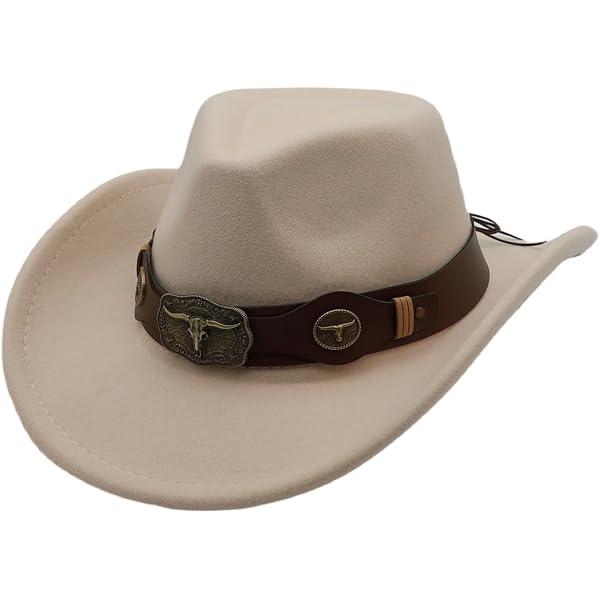 Zokunari Womens 2 Pack Western Style Cowboy Hats with Wide  display picture 1