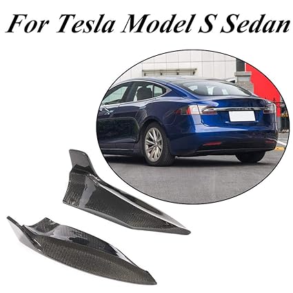 Jcsportline Fits For Tesla Model S Sedan Rear Bumper Lower