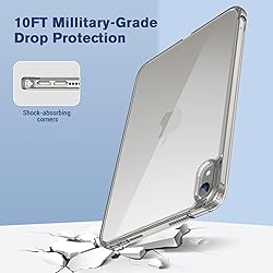 ProCase Clear Case for iPad Mini 7th(A17 Pro) 2024